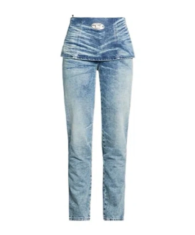 Diesel Mid-waisted Jeans In Blue
