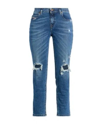 Diesel Mid-waisted Jeans In Blue