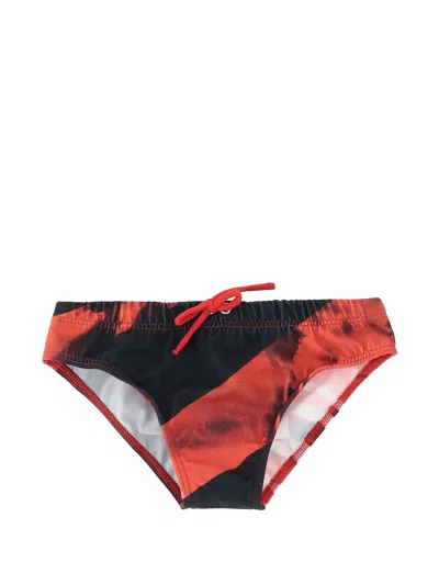 Diesel Kids' Milondy Swim Trunks In Black