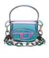 Diesel 1dr Faux-leather Shoulder Bag In Blue