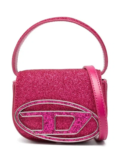 Diesel Kids' Mini 1dr Shoulder Bag In Pink