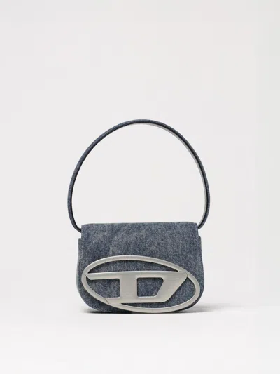 DIESEL MINI BAG DIESEL WOMAN COLOR BLUE,421023009