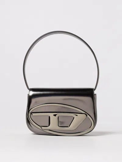 Diesel Mini Bag  Woman Color Charcoal In Gray