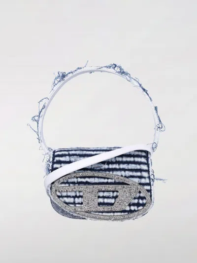 DIESEL SHOULDER BAG DIESEL WOMAN COLOR DENIM,G52973028