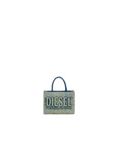 Diesel Mini Bag With Logo In Green