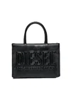 Diesel Dsl 3d Mini Bag In Black