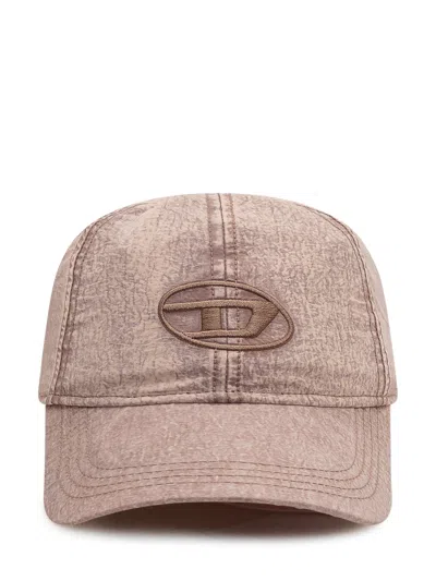 Diesel Mini Cap For The Modern Trendsetter In Beige