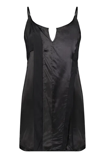 Diesel Mini Dress In Black