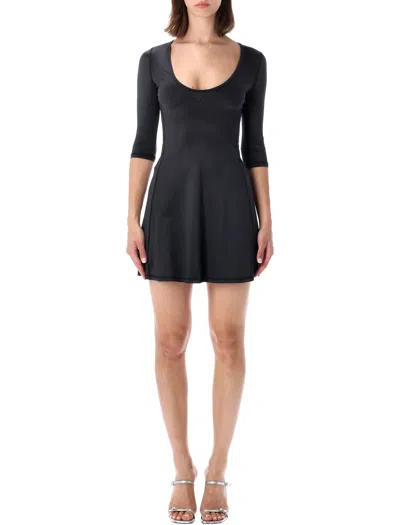 Diesel Mini Elegant Dress For Fall 2026 In Nero