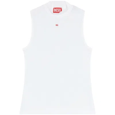 Diesel Mini Essential Relaxed Fit T-shirt In White