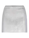 Diesel M-isi Skirt In Silver