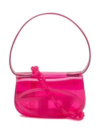 Diesel Mini Handheld Clutch Bag In Rosa