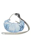 Diesel Blue Cotton Polyester Polyurethane Thermoplastic Polyurethanes Shoulder Bag In Multi