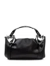 Diesel Knot Top Handle Shoulder Bag In Black