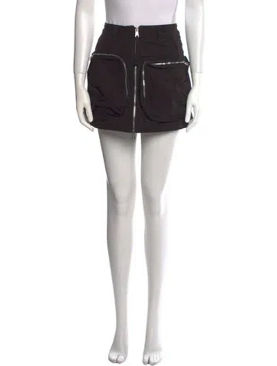 Pre-owned Diesel Mini Skirt In Black