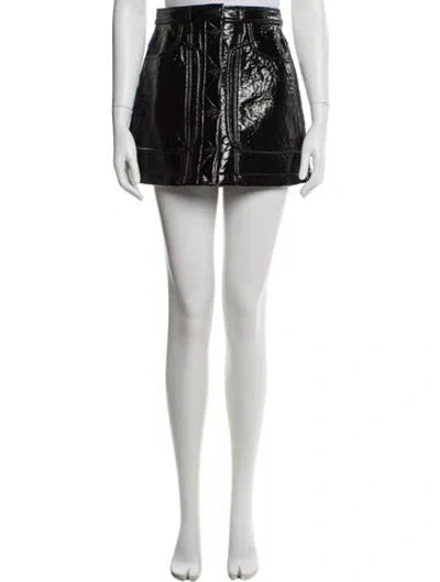 Pre-owned Diesel Mini Skirt In Black