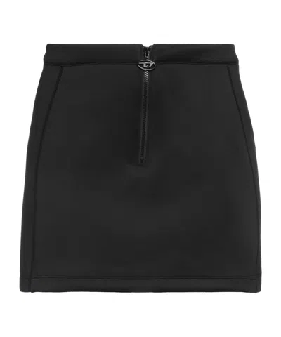 Diesel Mini Skirt In Black