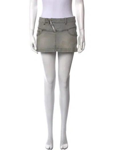 Pre-owned Diesel Mini Skirt In Blue