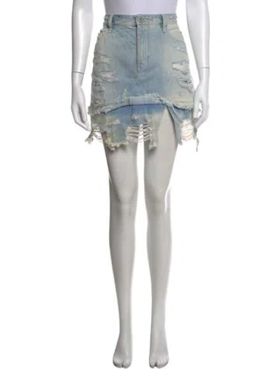 Pre-owned Diesel Mini Skirt In Grey