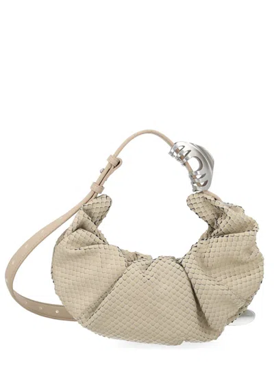 Diesel Mini Stylish Shoulder Bag For Women In Nude