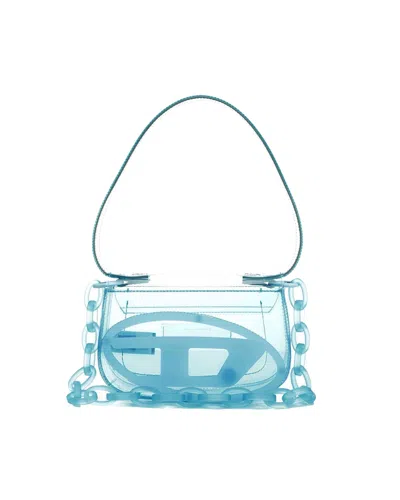 Diesel Mini Stylish Tote Bag In Blu