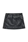 Diesel Gleppy Mini Skirt In Black