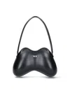 Diesel Minimalist Black Tote Bag With Silver Logo In Black