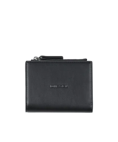 Diesel Minimalist Wallet In Black
