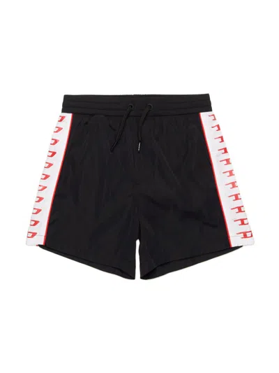 Diesel Kids' Mipres Shorts In Black