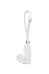 Diesel Mirror Charm With Glossy Finish In Metallic