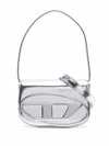 Diesel Geometric Flap Shoulder Bag With Metallic Finish