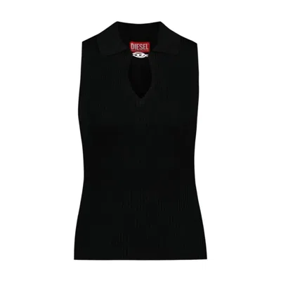 Diesel M-lilita Tank Top In Black