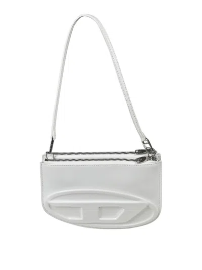 Diesel Technical Fabric Backpack In White