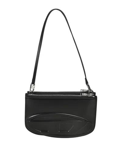 Diesel Technical Fabric Backpack In Black