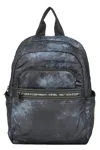 Diesel Modern Backpack With Adjustable Straps And Pockets In Gray