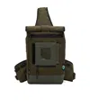 Diesel Mono Backpack In Red