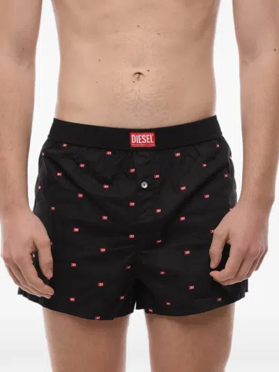 Diesel Monogram-embroidered Boxers In Multi