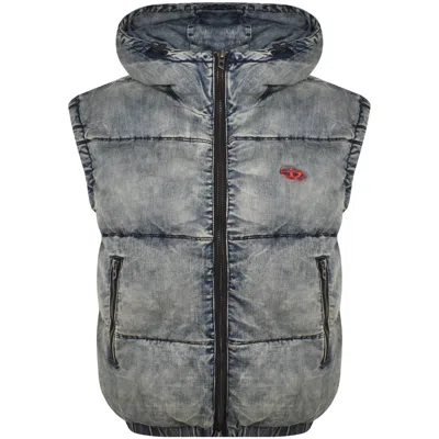 Diesel Mons Gilet Blue