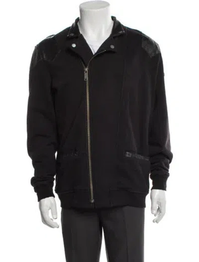 Pre-owned Diesel Moto Jacket In Black