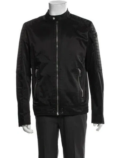 Pre-owned Diesel Moto Jacket In Black