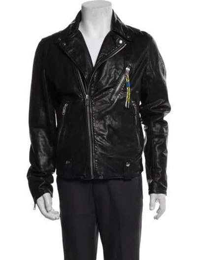 Pre-owned Diesel Moto Jacket In Black