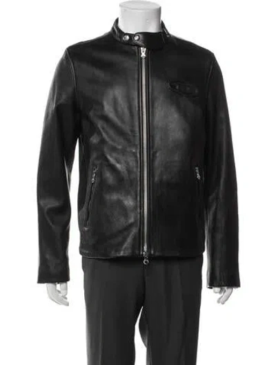 Pre-owned Diesel Moto Jacket In Blue