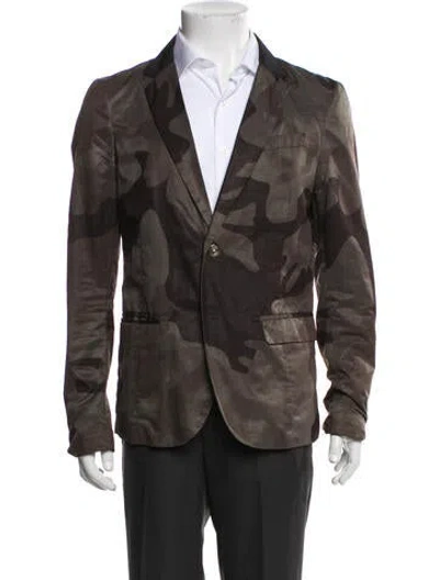 Pre-owned Diesel Moto Jacket In Brown