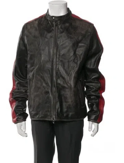 Pre-owned Diesel Moto Jacket In Green