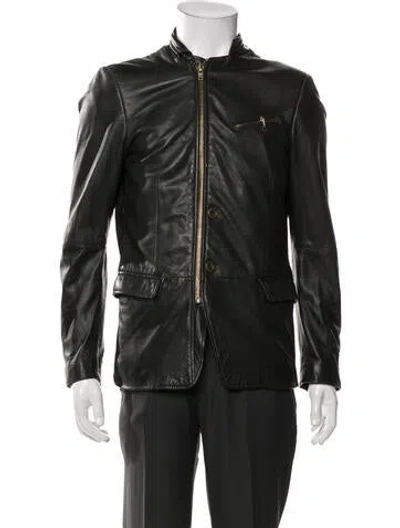 Pre-owned Diesel Moto Jacket In Green