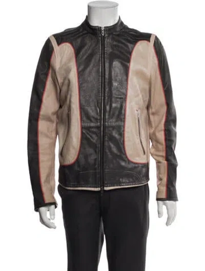 Pre-owned Diesel Moto Jacket In Multi