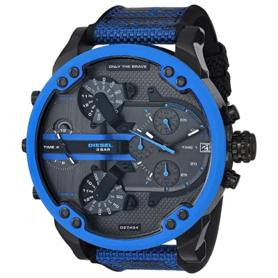 Diesel Mr. Daddy 2.0 Men's Watch In Blue