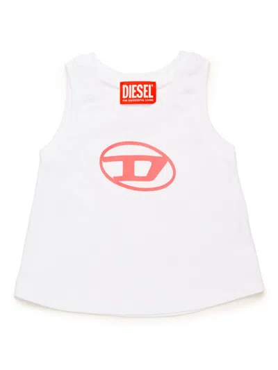 Diesel Babies' Mtarbib Tanktop In White