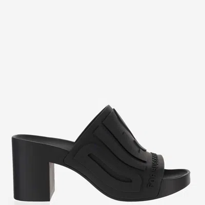Diesel Black Sa-pamela H Heeled Sandals