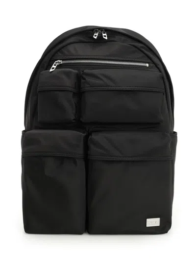 DIESEL MULTI-PKTS BACKPACK X BACKPACKS & TRAVELS BLACK